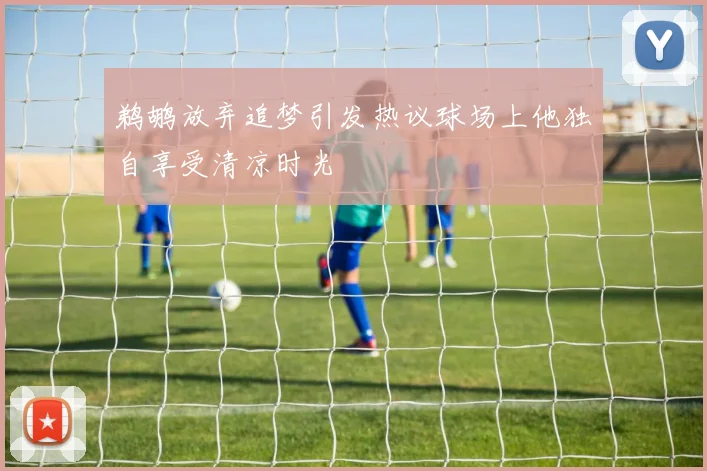鹈鹕放弃追梦引发热议球场上他独自享受清凉时光